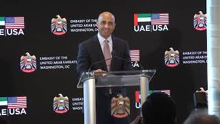 Ambassador Al Otaiba Highlights the Economic Impact of the UAEUS Partnership [upl. by Enilemme]