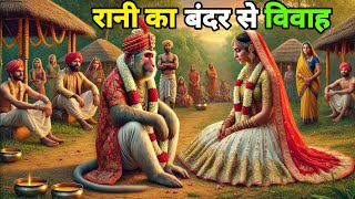 राजा ने अपनी बेटी की शादी बंदर से क्यों कर दी  Raja Na Apni Beti Ki Shadi Bandar Sa Kyu Kardi [upl. by Hoffer]