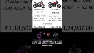 Hero Xtreme 125 r vs TVs raider 125 on road price faines ditiyal review hero bike tvs [upl. by Hecht703]