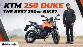 New KTM 250 Duke Review  The Most Versatile Duke  BikeWale [upl. by Tterrag]