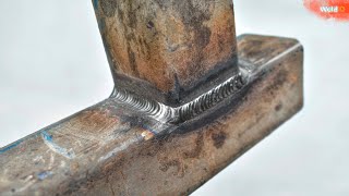 2 techniques that professional welders use to weld square tube in vertical position [upl. by Ternan782]