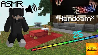 Hive BedWars ASMR 3 z Handcamem  Wbiłem 25 LVL [upl. by Ralfston]