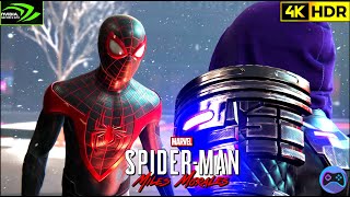 Marvels SpiderMan Miles Morales  Tinkerer Final Fight  Gameplay 4K60FPS [upl. by Adniram307]