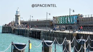 Discover the Enigmatic Beauty of Folkestone Harbour in Kent  England [upl. by Reifinnej]