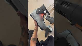 Using A Heat Gun on Razors Shift 2 Skates [upl. by Yhtimit830]