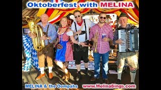 OKTOBERFEST German band singer performer MELINA amp the Oompahs [upl. by Misa845]