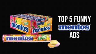 Top 5 funny and creative mentos ads [upl. by Nahs]