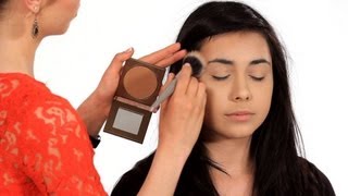 How to Use Bronzer Properly  Makeup Tricks [upl. by Gifferd]