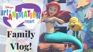 Disneys Art Of Animation Resort Family Vlog [upl. by Asilram]