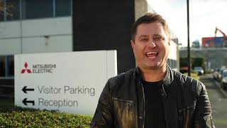 George Clarke visits the Mitsubishi Electric Heat Pump Training Centre in Manchester [upl. by Husein]