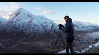 Landscape Photography Winter in the Mountains of Glencoe [upl. by Kindig437]