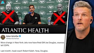 Jets Fire GM Joe Douglas After 👀 3064 Record  Pat McAfee Show [upl. by Dennie]