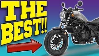 The 2019 Honda Rebel 500 Is The BEST BEGINNER MOTORCYCLE EVER [upl. by Anihsit712]