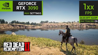 Red Dead Redemption 2 Benchmark FPS  NVIDIA GEFORCE RTX 3090 24GB  DLSS OFF RTX ON [upl. by Novah]