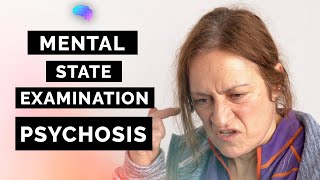 Psychosis Schizophrenia  Mental State Examination MSE  OSCE Guide  SCA Case  UKMLA  CPSA [upl. by Schild596]