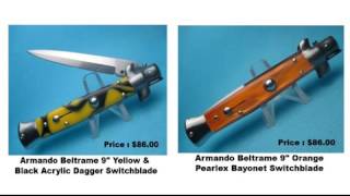 Switchblade Knives for Sale at myswitchbladecom [upl. by Anitsuga]