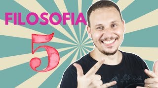 5 TEMAS DE FILOSOFIA MAIS COBRADOS NO ENEM [upl. by Johnny89]