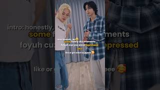 funny skz moments foyuhh🎀🥰idols kpop skz kpopmemes btsblackpink bts stay fyp viral blink [upl. by Lehcsreh]