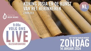 IBN Livestream NL 14 januari 2024 met Pastor Marlon Winedt [upl. by Roosevelt]