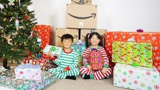 Christmas Presents and Surprise Toys Opening from Amazons 2018 Holiday Toy List [upl. by Anilorac36]