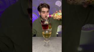 Башня Двойной Сидоровой Прощай cocktail drink bartender cocktailbar [upl. by Arihsaj]