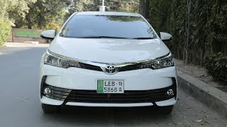 Toyota Corolla Altis 16 2018 Facelift Owners review Price Specs amp Features  PakWheels [upl. by Asilana]