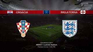 Croacia vs Inglaterra  Mundial Rusia 2018  Fifa World Cup Russia 2018  Partido Completo [upl. by Halueb976]