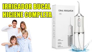 Irrigador Oral Elétrico Jato Dágua Limpador Dental E Bucal [upl. by Neelyhtak966]