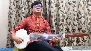 Tolo Chhinnabeena  Ekanta Apan  Asha Bhosle Sarod Cover  Arko Sen [upl. by Gonnella244]