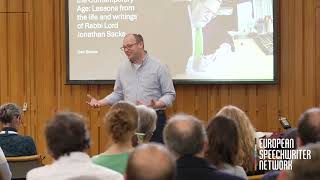 Dan Sacker Lessons from the life and writings of Rabbi Lord Jonathan Sacks [upl. by Faye]