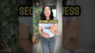 What’s Second Guessing Stop Using BASIC Words 🚫  Smart English Words learnenglish ananya esl [upl. by Itram]