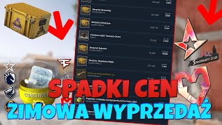 WYPRZEDAŻ NA STEAM  SPADKI CEN  Inwestowanie w CS2 [upl. by Emsmus]