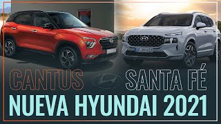 Nueva Hyundai Santa Fe y Cantus 2021 🚗  ALERTA VEHÍCULOS ⏯ [upl. by Ayokal286]