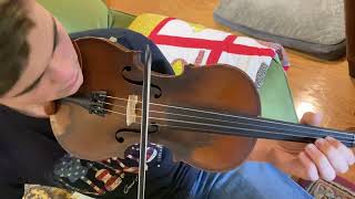 Ian Lane playing Canadian Waltz on his new fiddle 1232 TONE [upl. by Eltsirk770]