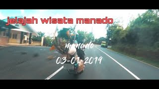 JELAJAH WISATA MANADO  BERSAMA VESPA [upl. by Melony]