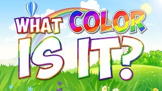 What Color Is It  Color Song for Kids  Learn your Colors Jack Hartmann [upl. by Cummings]