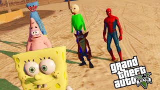 NOVA GANGUE AMENDOBOBO DO BOB ESPONJA  GTA V MODS [upl. by Einad]