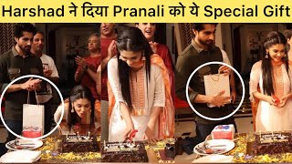 Pranali Rathod Sweet Birthday Celebration At Show Yeh Rishta Kya Kehlata Hai With Full Team youtube [upl. by Marie309]