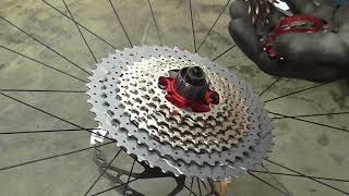 SRAM 12 Speed Conversion Shimano Hub [upl. by Kalina]