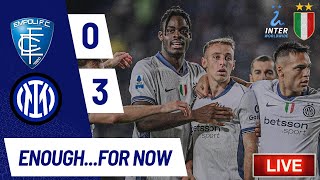 EMPOLI 03 INTER  JOB DONE IN ROUTINE WIN  LIVE MATCH REACTION [upl. by Rahab642]