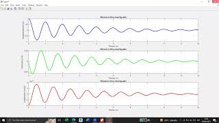 Vibracion libre amortiguada  Matlab 2022 [upl. by Bartholomeus570]