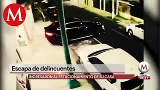 Así fue el intento de asalto a casa en colonia Lindavista [upl. by Dotty716]