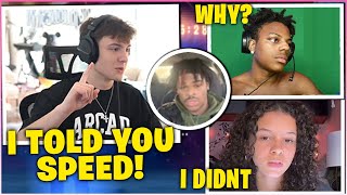 CLIX Reacts to ISHOWSPEED Getting Cheated On by AALIYAH [upl. by Remliw]