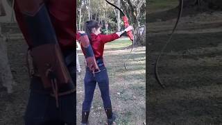 Testing a Recurve Bow by Lairton wood resinart bow archery woodart bowandarrow [upl. by Lula326]