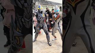 Ultraman Trigger Dark vs Evil Tiga ultraman [upl. by Hesler678]