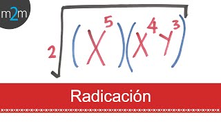 Radicación de expresiones algebraicas │ ejercicio 3 [upl. by Nysa]