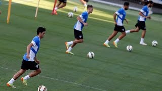 Sesión de recuperación tras la victoria frente al Rayo Vallecano [upl. by Stubstad]