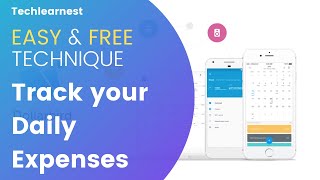 How to Track your Daily Expenses  Manage your monthly budget  Best Money management app [upl. by Stevena]