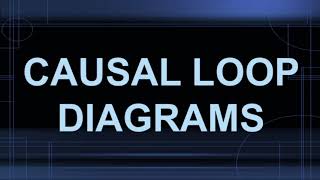 CAUSAL LOOP DIAGRAM  REINFORCING FEEDBACK LOOPS Part 1 [upl. by Schwab]