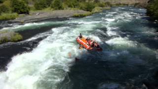 Deschutes River Oak Springs Class IV rapid [upl. by Aisat]